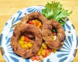 パプリカの肉巻きリング仕立て作り方7写真