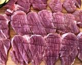 豚ヒレ肉と野菜の重ねオーブン焼き☆作り方1写真