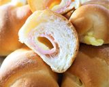 朝食ランチ♪HB簡単成形卵なしロールパン作り方19写真