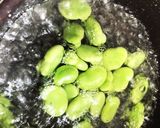 ふきのとう のジェノベーゼパスタ作り方1写真