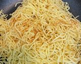 肉味噌塩焼きそば〜温玉添え〜作り方6写真