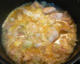 鶏むね肉とキャベツで！塩味親子丼♪作り方6写真