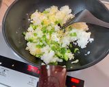 鮭の味噌漬けと納豆チャーハン作り方4写真