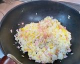 梅しそ昆布とレタスチャーハン作り方5写真