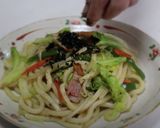 業務スーパー19円の激安品！焼きうどん作り方8写真