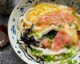 5分で出来ます！冷やし明太とろ玉うどん作り方4写真