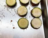 ズッキーニのひき肉挟み焼き作り方5写真
