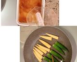 【家つま】オクラとヤングコーンの焼き浸し作り方2写真