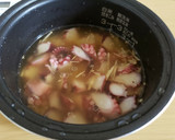 めんつゆで簡単！たこと生姜の炊き込みご飯作り方3写真