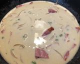 ☆我が家の空豆のクリームパスタ☆作り方4写真