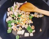 【簡単】チキンライス(オムライス用)作り方5写真