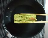 巻かない簡単バウムクーヘン☆青汁ver。作り方12写真