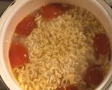 サッポロ一番 塩たまトマト作り方3写真
