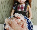 リカちゃん♡豚肉と水菜のマスタード炒め作り方1写真