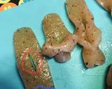 飾り切りこんにゃくのピリ辛ほったらかし煮作り方3写真