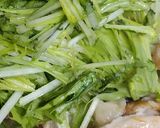 リカちゃん♡豚肉と水菜のマスタード炒め作り方7写真