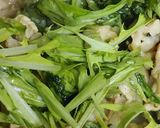 リカちゃん♡豚肉と水菜のマスタード炒め作り方13写真