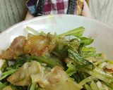 リカちゃん♡豚肉と水菜のマスタード炒め作り方14写真