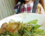 リカちゃん♡豚肉と水菜のマスタード炒め作り方17写真