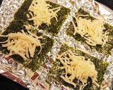 簡単♪すぐできる海苔とチーズのピザ作り方2写真