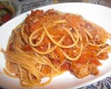 トマトたっぷり ミートソースパスタ作り方9写真