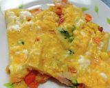 彩り野菜とポテトのオムレツ作り方5写真