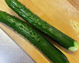 即席針生姜入りキューリの割り漬け作り方1写真