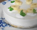 バナナとココナッツのレアチーズケーキ作り方7写真