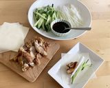 鶏カラアゲでかんたん手巻き北京ダック作り方15写真