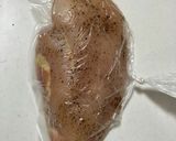 鶏胸肉でサラダチキンと皮の甘辛焼き作り方4写真