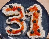 15分で完成!数字ケーキ♡誕生日に!作り方3写真