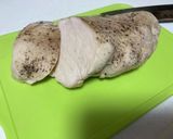 鶏胸肉でサラダチキンと皮の甘辛焼き作り方15写真