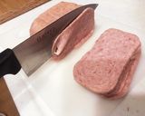 ポークたまご！スパムとたまごでおにぎらず作り方2写真