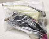 まるごと茄子のグラタン*カレー風味*作り方1写真