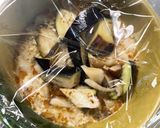 レンジ豚こま豆乳de坦々麺味麻婆豆腐茄子作り方13写真