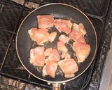 照り焼きチキンの葱ソースかけ作り方3写真