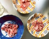 ワサビオイマヨ炒め味豚こま大根青椒肉絲風作り方2写真