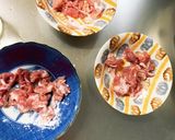 ワサビオイマヨ炒め味豚こま大根青椒肉絲風作り方3写真