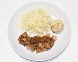 照り焼きチキンの葱ソースかけ作り方7写真