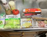 彩り簡単サラダ!(^^)!作り方1写真