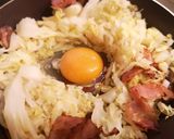 ヘルシー☆キャベツの巣籠り卵☆ダイエット作り方4写真