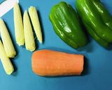 トンデリング酢豚風千切り野菜のせ作り方4写真
