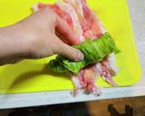 簡単大量消費!レタスの肉巻き作り方4写真