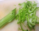 クレソンの茎のかき揚げ作り方1写真