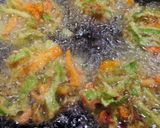 クレソンの茎のかき揚げ作り方6写真