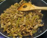 豚肉とフキの中華炒め作り方4写真