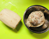 つみれ用鶏肉で！れんこんの甘辛はさみ焼き作り方1写真