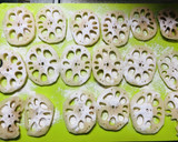 つみれ用鶏肉で！れんこんの甘辛はさみ焼き作り方4写真