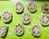 つみれ用鶏肉で！れんこんの甘辛はさみ焼き作り方6写真