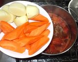 牛肉トマト缶シチュー♪簡単コンソメなし作り方6写真